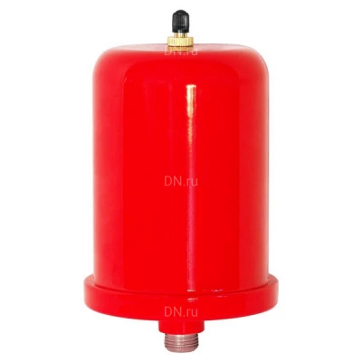 Расширительный бак Jemix ТЕПЛОКС РБ-2 1/2″ Ру8 2л, мембранный, для систем отопления, корпус - сталь, мембрана - EPDM, цвет - красный