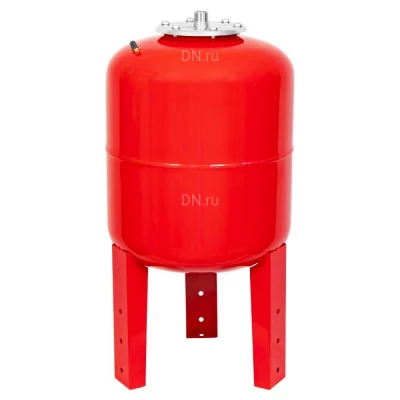 Расширительный бак Jemix ТЕПЛОКС РБ-36 3/4″ Ру8 36л, мембранный, для систем отопления, корпус - сталь, мембрана - EPDM, цвет - красный