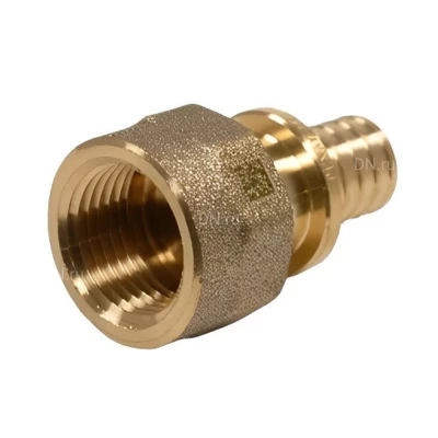 Переходник РЕХАУ Rautitan MX Дн32хRp 3/4″ Ру16 для труб из сшитого полиэтилена, присоединение - аксиальное/внутренняя резьба, корпус - латунь