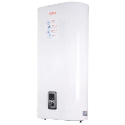 Водонагреватель электрический накопительный Ресанта ВН-100В, 100л, мощность - 2кВт, плоский