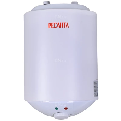 Водонагреватель электрический накопительный Ресанта ВН-10КВ, 10л, мощность - 2кВт, круглый