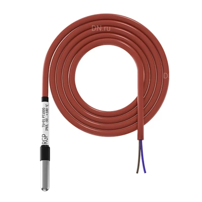 Датчик температуры RGP TU-01 PRO NTC10k (3950) накладной, длина гильзы - 30мм, диапазон измерения -40...+ 150°C