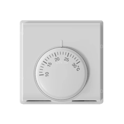 Термостат RGP WPF15-ROOM комнатный,механический, накладной, 10-30°С, цвет - белый