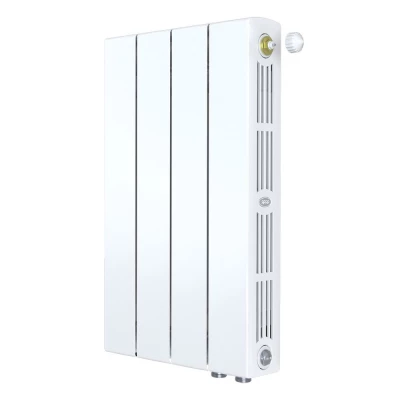 Радиатор биметаллический RIFAR SUPReMO Ventil 500 15 секций, теплоотдача - 3030Вт, нижнее правое подключение, цвет - белый