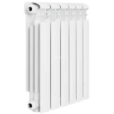 Радиаторы алюминиевые RIFAR Alum Eco 500 4-14 секций, боковое подключение, цвет - белый