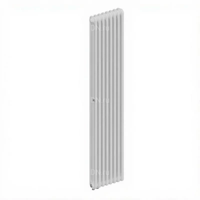 Радиатор стальной трубчатый RIFAR TUBOG Ventil 3180, 8 секций, 3 трубы, теплоотдача - 2336Вт, нижнее одностороннее подключение, с термостатическим клапаном, цвет - белый (матовый)