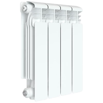 Радиатор алюминиевый RIFAR Alum Ventil 350, 5 секций, теплоотдача - 685Вт, нижнее левое подключение, цвет - белый