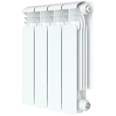 Радиатор алюминиевый RIFAR Alum Ventil 350, 5 секций, теплоотдача - 685Вт, нижнее правое подключение, цвет - белый