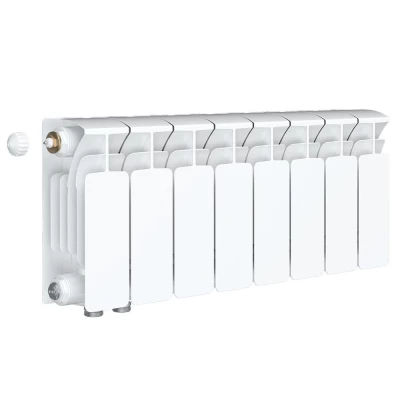 Радиатор биметаллический RIFAR Base Ventil 200 6 секций, теплоотдача - 600Вт, нижнее левое подключение