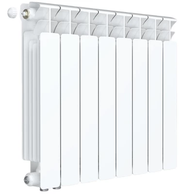 Радиатор биметаллический RIFAR Base Ventil 500 9 секций, теплоотдача - 1773Вт, нижнее левое подключение