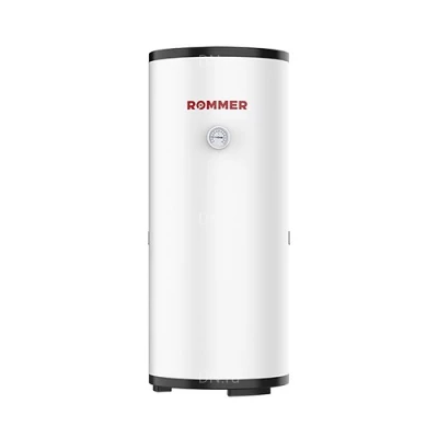 Бойлеры косвенного нагрева ROMMER RWH-2110 GT напольные, объем - 150-500л, мощность - 35-60кВт, корпус - эмалированная сталь, Tmax 95°C