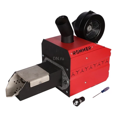 Горелка пеллетная ROMMER RSB-1110-045989 Rommer-25 приставная, мощность - 25кВт, IP20, 220В
