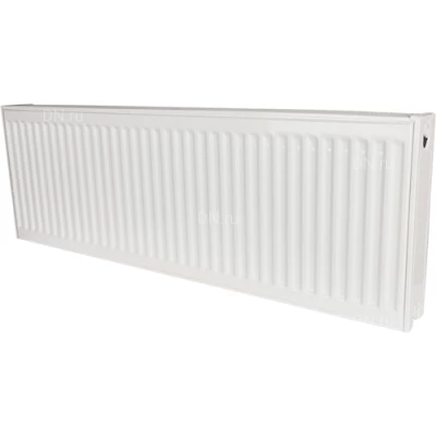 Радиаторы стальные панельные ROMMER Compact, тип 10, высота - 300, длина - 1400мм, теплоотдача - 910Вт, подключение - боковое, материал - сталь, цвет - белый