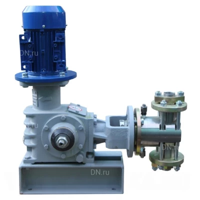 Насос дозировочный Россия НД 2,5-400/10 К14А (AP), мощность - 0.75кВт, напор - 10атм, производительность - 400л/час, 380В