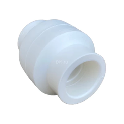 Клапан обратный PPR РВК Дн25 Ру25, материал корпуса - полипропилен, присоединение - под приварку