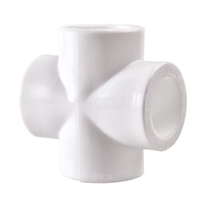Крестовины РВК Дн20-32 Ру25, материал корпуса - полипропилен, присоединение - под приварку
