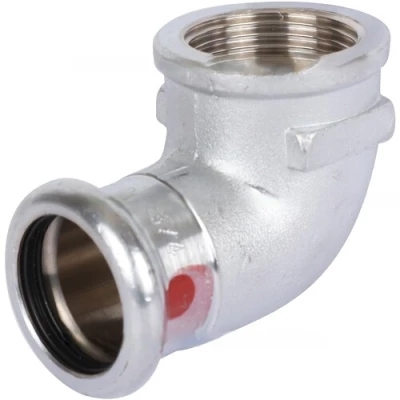 Переход Sanha 24090G Дн18x1/2″ Ру16 ВПр-ВР, угловой, стальной