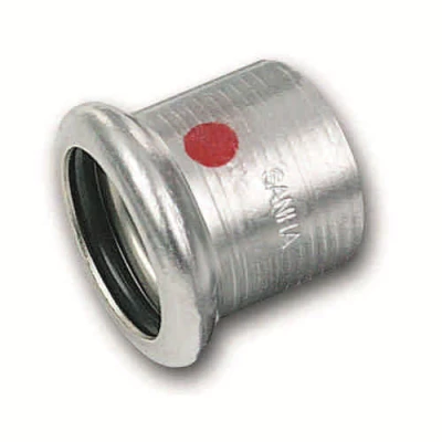 Заглушки Sanha 24301 Therm Ду15-54 Ру16, прессовая, корпус - углеродистая сталь