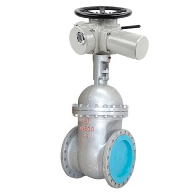 Задвижка клиновая 30нж941нж Авангард Ду250 Ру16 фланцевая, клин - двухдисковый, шпиндель - выдвижной, корпус - нержавеющая сталь, уплотнение - ТРГ, с электроприводом DN.ru MT-N-030EM-O2-220VAC-У1 220В