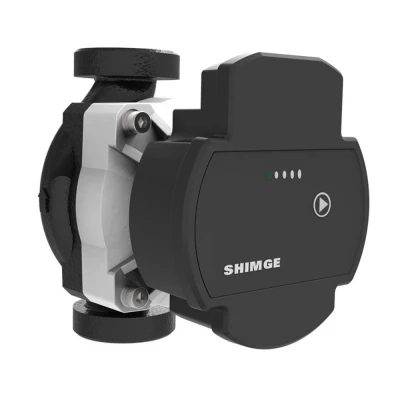 Насос циркуляционный SHIMGE APE25-4-180 PWM1 поверхностный, корпус - чугун, мощность - 0.025кВт, напор - 4м, производительность - 42л/мин, 220В