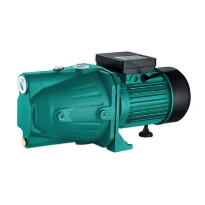 Насос центробежный, самовсасывающий SHIMGE JETS1800L1 поверхностный, корпус - чугун, мощность - 1.8кВт, напор - 62м, производительность - 100л/мин, 220В