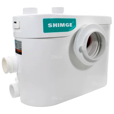 Насосная станция SHIMGE WT400-A поверхностная, корпус - пластик, мощность - 0.4кВт, напор - 8м, производительность - 117л/мин, 220В
