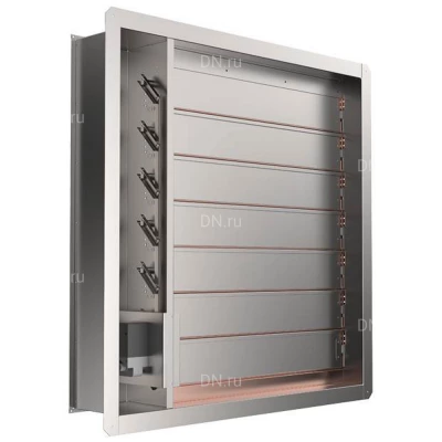 Клапан противопожарный SHUFT SHFDC-120-Mn-550_350-MB230-0-0-0-0 нормально-закрытый, прямоугольный, предел огнестойкости - El 120, корпус - оцинкованная сталь