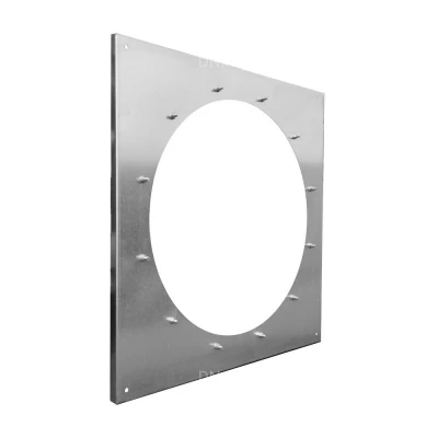 Переходник SHUFT ОСВ-6.3, матовый серебристый, сечение - круглое, корпус - оцинкованная сталь