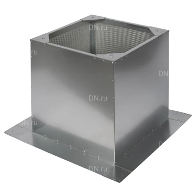 Короб крышный SHUFT RCS 220-311 c шумоглушением для вентилятора RMV, цвет - серый, корпус - оцинкованная сталь