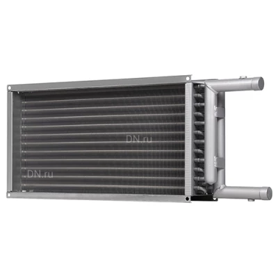 Воздухонагреватели канальные SHUFT WHR водяные для прямоугольных каналов, корпус - оцинкованная сталь, мощность - 8.7-184кВт, производительность - 500-6500м3/ч