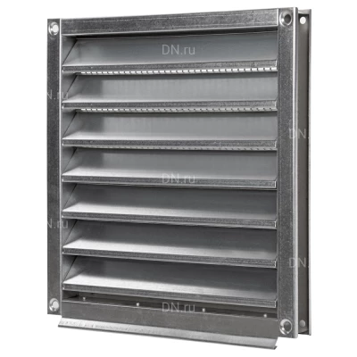 Решетка вентиляционная SHUFT WSG MPC 900 погодозащитная, материал - сталь, серая