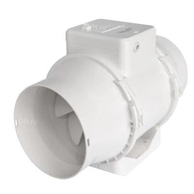 Вентилятор SHUFT VENTMIX-125 канальный, напряжение - 230В, производительность - 197м3/ч, корпус - пластик