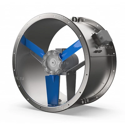 Вентилятор подпора SHUFT AXIS 12.5 осевой, мощность - 37кВт, 1500об/мин, 380В, корпус - сталь, на ногах