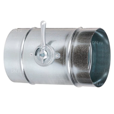 Клапаны воздушные SHUFT DCr круглое сечение, корпус - оцинкованная сталь