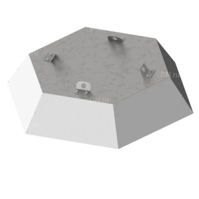 Зонты вентилятора SHUFT RAD, матовые серебристые, сечение - круглое, корпус - оцинкованная сталь