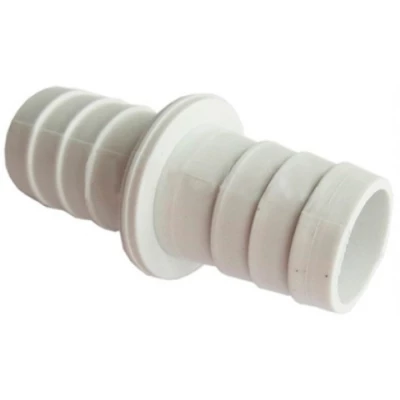 Соединитель Симтек Дн19 материал - пластик для поливочного шланга, серый