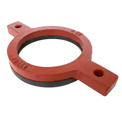 Кольцо опорное SML Ду200, с гальванизированной резиной, чугун