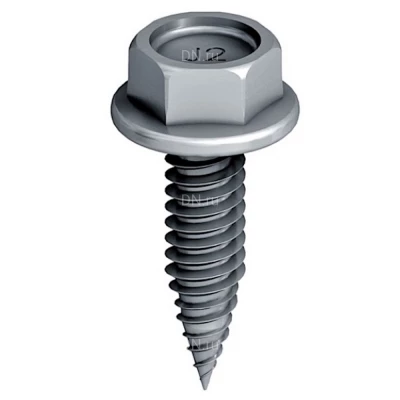 Шуруп для продольных стыков EJOT JF2-2H-4.8х19 V14 диаметр 4.8мм, длина 19мм, толщина соединительных деталей 0-4мм, материал - углеродистая сталь, упаковка - 500шт