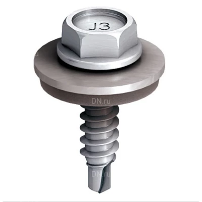 Шуруп самосверлящий EJOT SAPHIR JT3-2H-4.8х19 диаметр 4.8мм, длина 19мм, толщина соединительных деталей 0-4мм, материал - нержавеющая сталь А2, упаковка - 1000шт