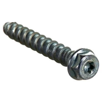 Анкеры-шурупы по бетону SORMAT S-CSA HEX с неполной резьбой и шестигранной головкой с прессшайбой