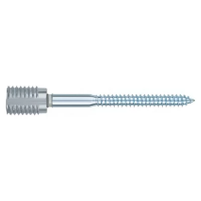 Винт для рам SORMAT SKRH 7х90мм регулируемый, диаметр резьбы 7мм, длина 70мм, материал - оцинкованная сталь, упаковка - 100шт