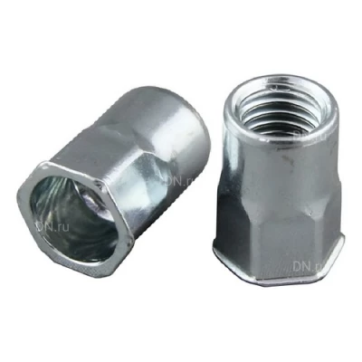 Заклепки резьбовые SORMAT полушестигранные с уменьшенным бортом