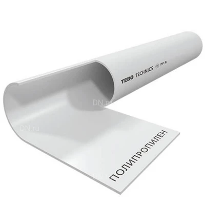 Труба PPR TEBO SDR6 Дн40 Ру20, материал - полипропилен, длина - 4м, без армирования