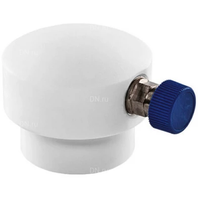 Заглушки для коллектора TEBO Дн25-32 Ру20 под приварку, с воздухоотводчиком, корпус - полипропилен PP-R, белые