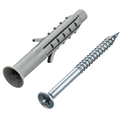 Дюбель-гвоздь Tech-Krep SM-L 6х40мм, с усом, с потайной манжетой, упаковка - 200шт (отгрузка кратно 2200шт)