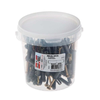 Дюбель-гвоздь Tech-Krep 6х40 мм потайная манжета, 150 шт - ведро