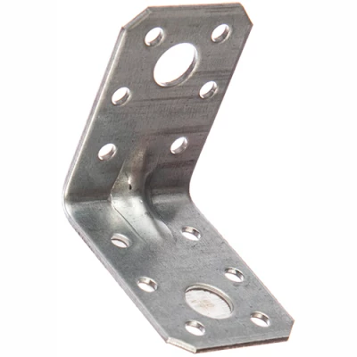 Уголки Tech-Krep 50х50х36х2 – 90х90х65х2 90° перфорированные усиленные, корпус – оцинкованная сталь