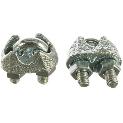 Зажимы троса Tech-Krep DIN 741 дугообразные 3-8 мм, стальные