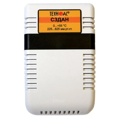 Смарт-зонд ТЕХНО-АС СЗДАН настенный, диапазон измерения температуры от -20°C до +55°C, диапазон измерения давления 225-825мм рт. ст.