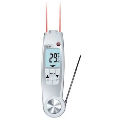 Термометры Testo 104 инфракрасные и проникающие, диапазон измеряемых температур от -50 до +250°C
